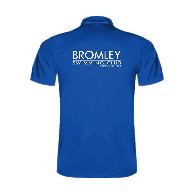 Bromley Swimming Club Volunteer Tech Polo Shirt - Royal Blue