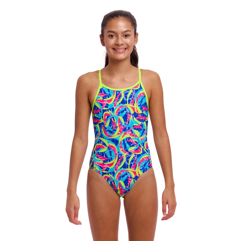 Funkita Choppy Waters Girl's Diamond Back Swimsuit