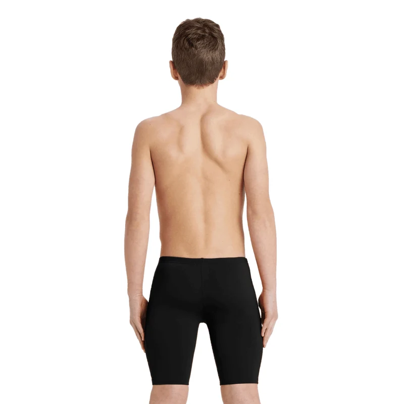 Arena Boy's Team Swim Solid Jammer - Black/White