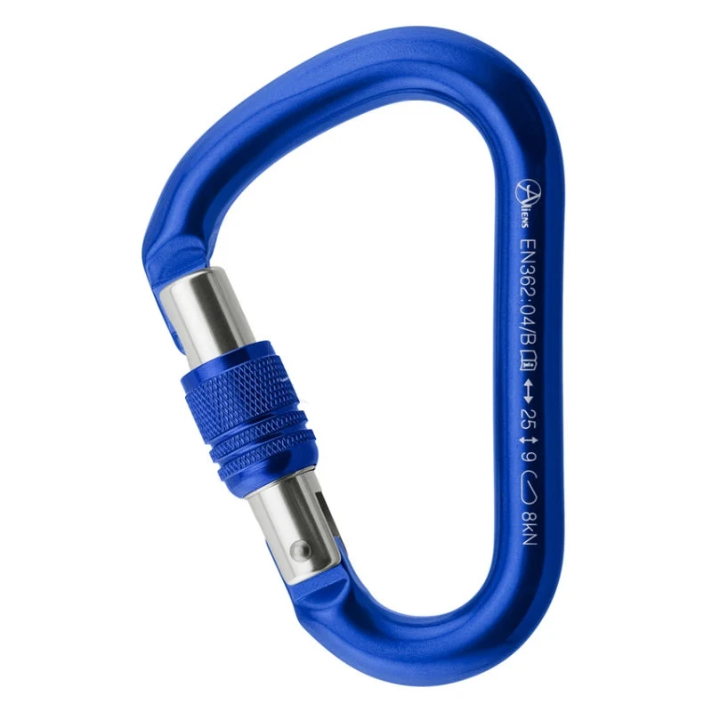 Aliens HMS Classic Screw Alu-Karabiner
