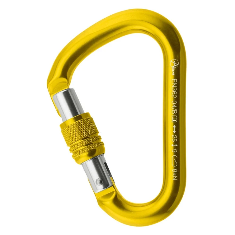 Aliens HMS Classic Screw Alu-Karabiner