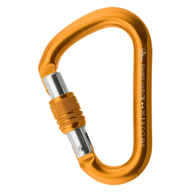 Aliens HMS Classic Screw Alu-Karabiner