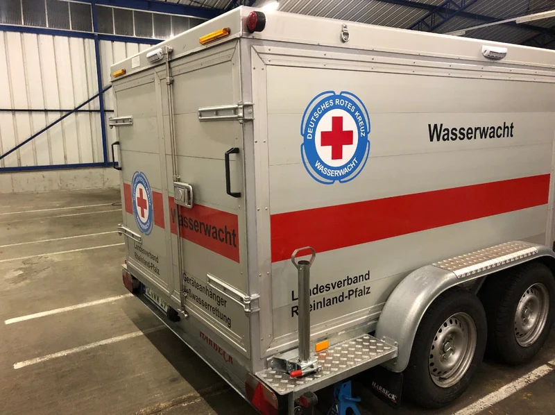 Geräteanhänger Wasserrettung - Typ Rheinland-Pfalz