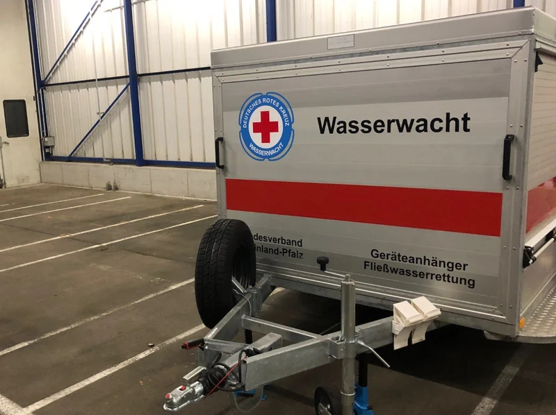 Geräteanhänger Wasserrettung - Typ Rheinland-Pfalz