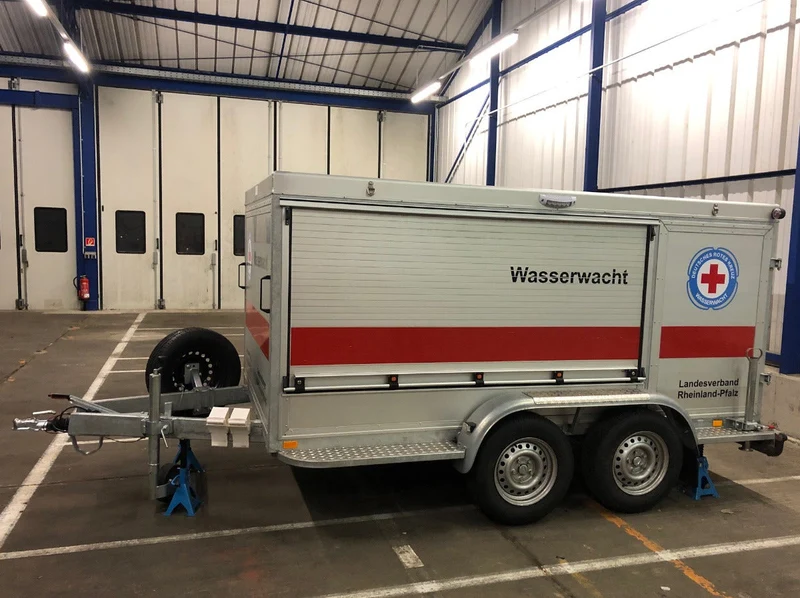 Geräteanhänger Wasserrettung - Typ Rheinland-Pfalz