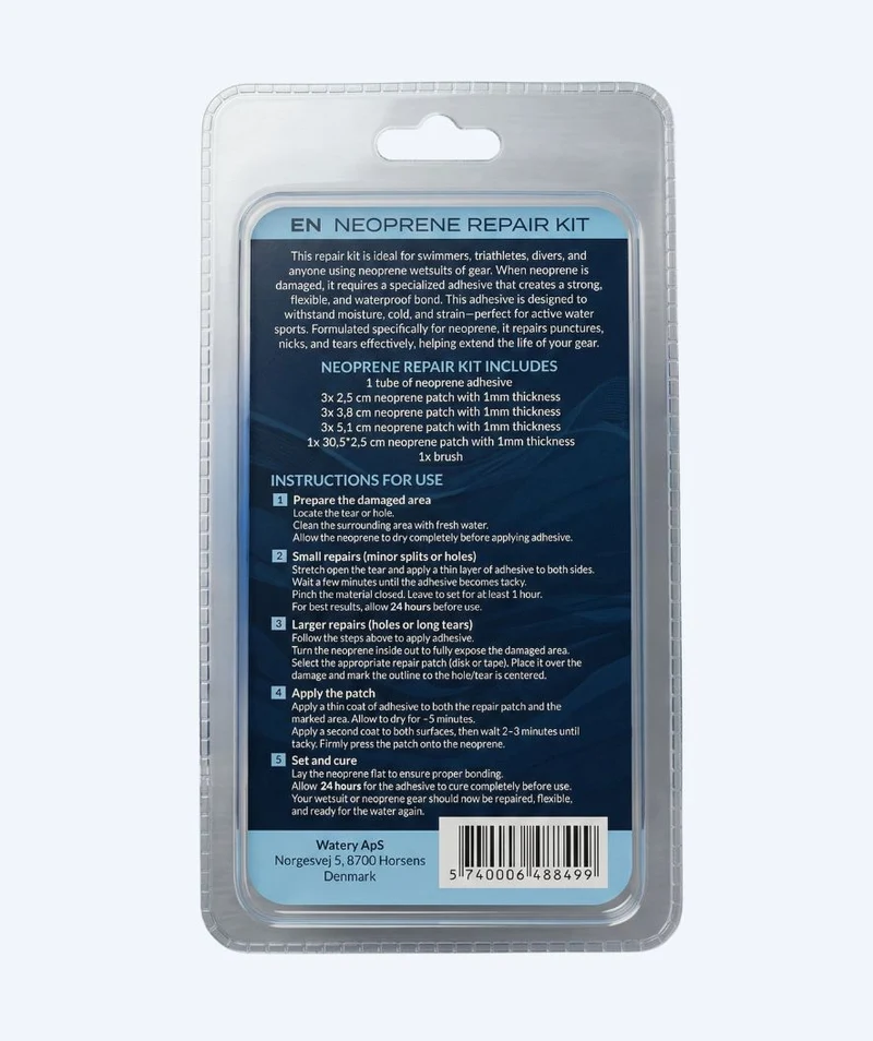 Watery Neoprenkleber Reparaturset