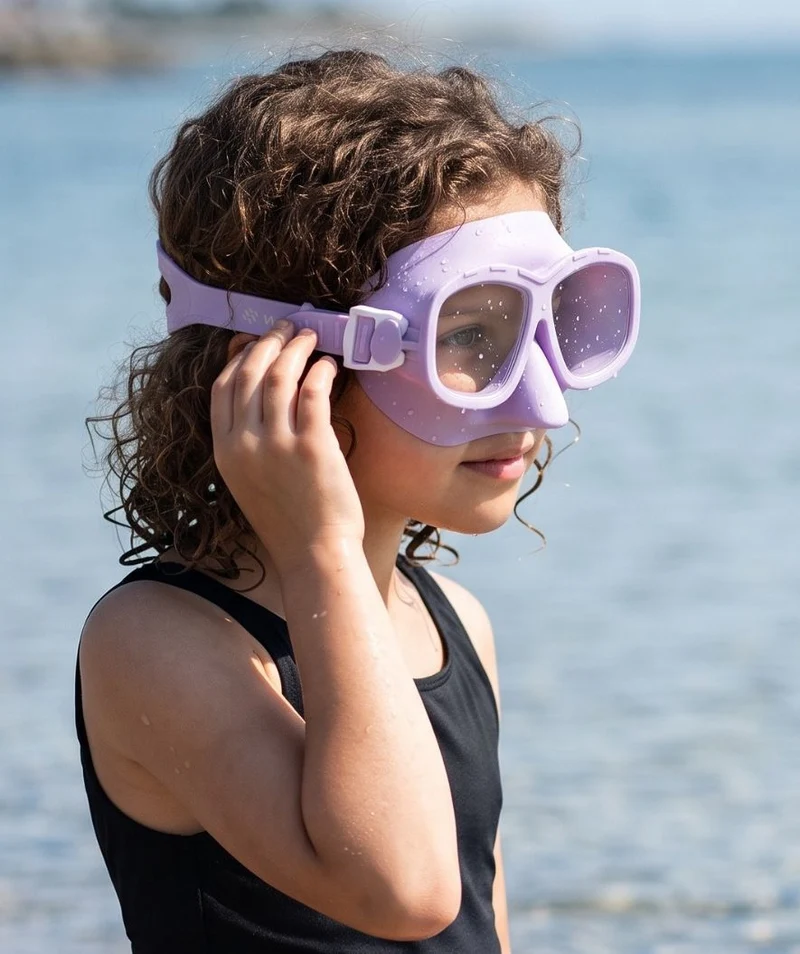 Watery Tauchmaske für Kinder (4-10) - Wyre - Lila