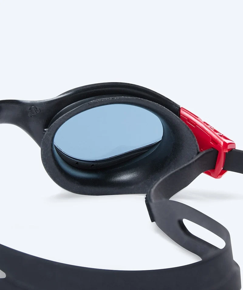 Watery Taucherbrille für Hobbytaucher - Pacific Active - Schwarz (Smoke Scheiben)