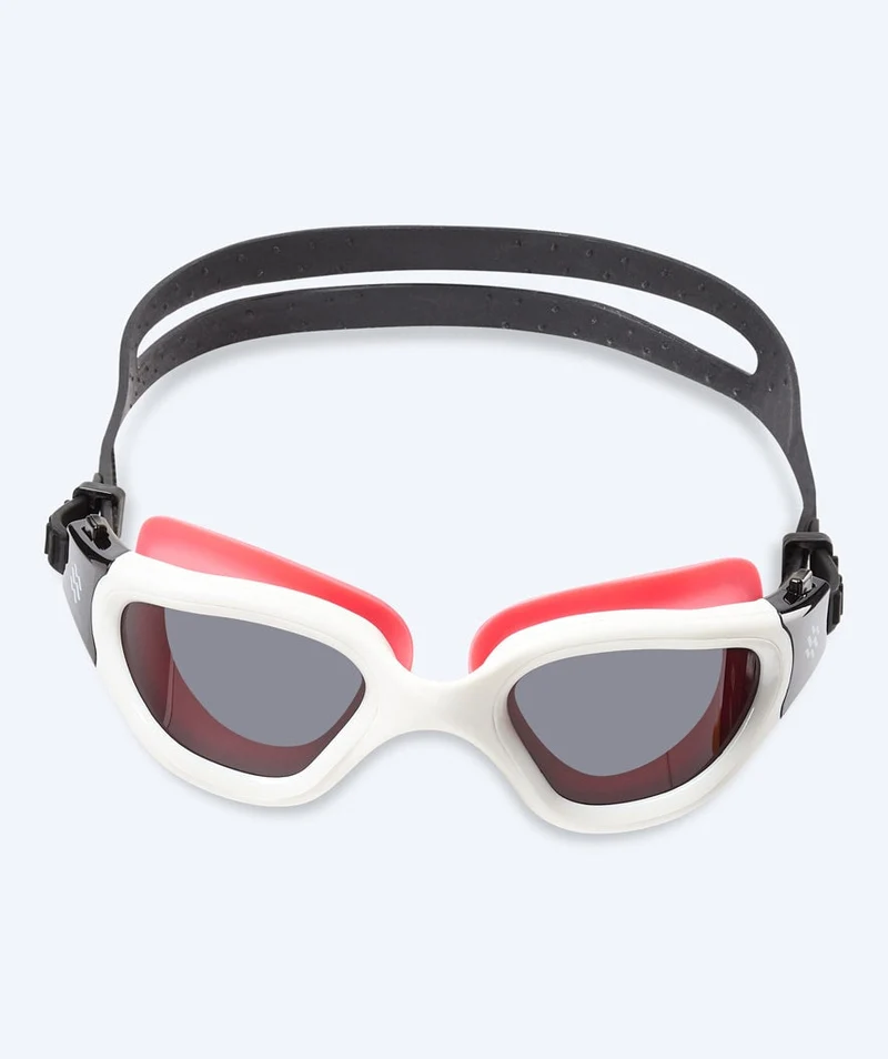 Watery Schwimmbrille für Freizeitschwimmer - Raven Active - Rosa (Smoke Scheiben)