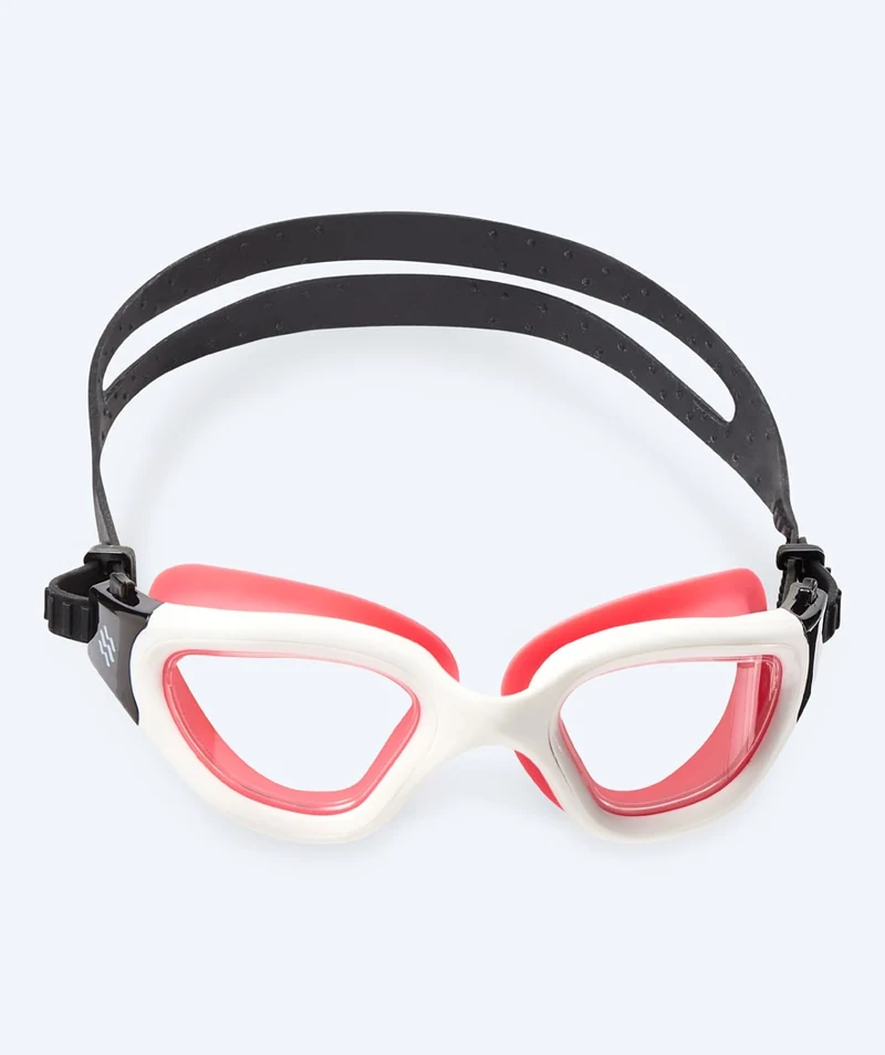 Watery Schwimmbrille für Freizeitschwimmer - Raven Active - Rosa/Klar