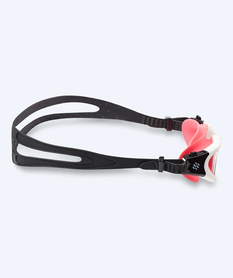 Watery Schwimmbrille für Freizeitschwimmer - Raven Active - Rosa/Klar
