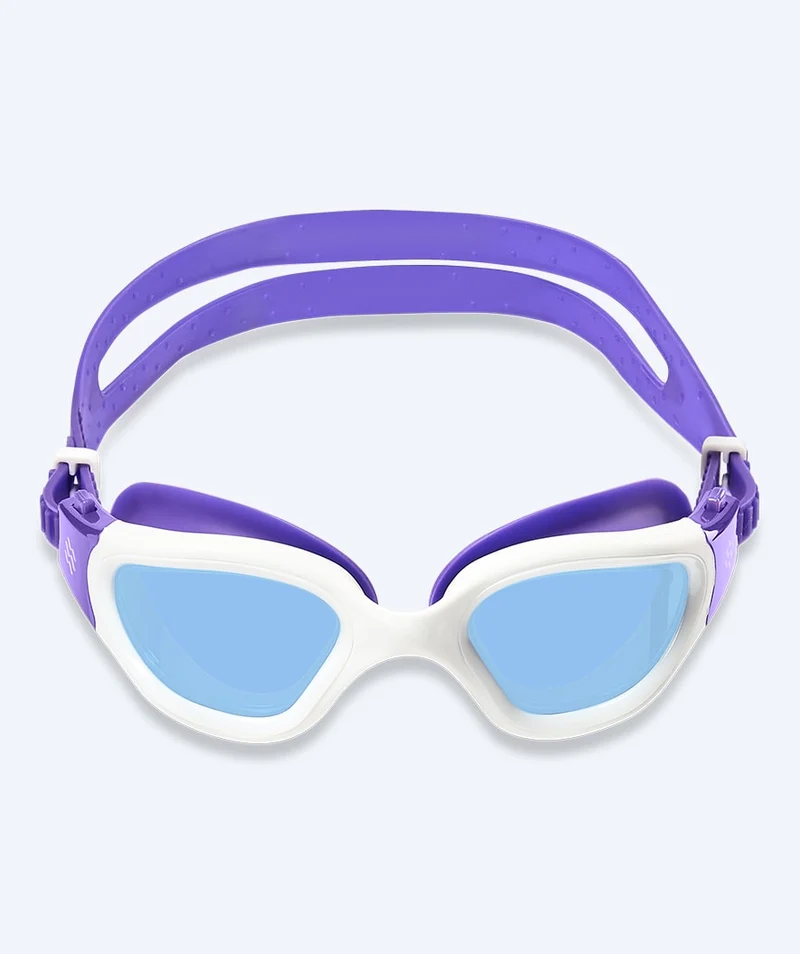 Watery Schwimmbrille für Freizeitschwimmer - Raven Active - Lila/Hellblau