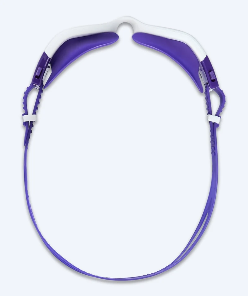 Watery Schwimmbrille für Freizeitschwimmer - Raven Mirror - Lila/Silber