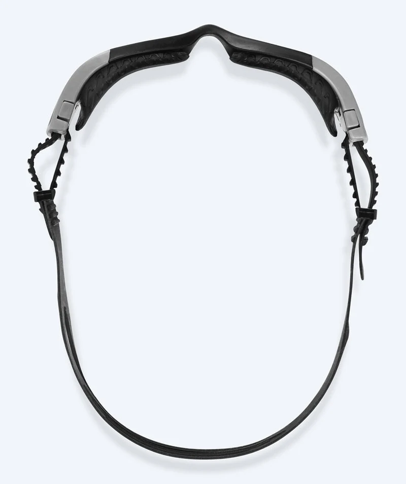 Watery Schwimmbrille für Freizeitschwimmer - Kelvin Active - Schwarz/Klar