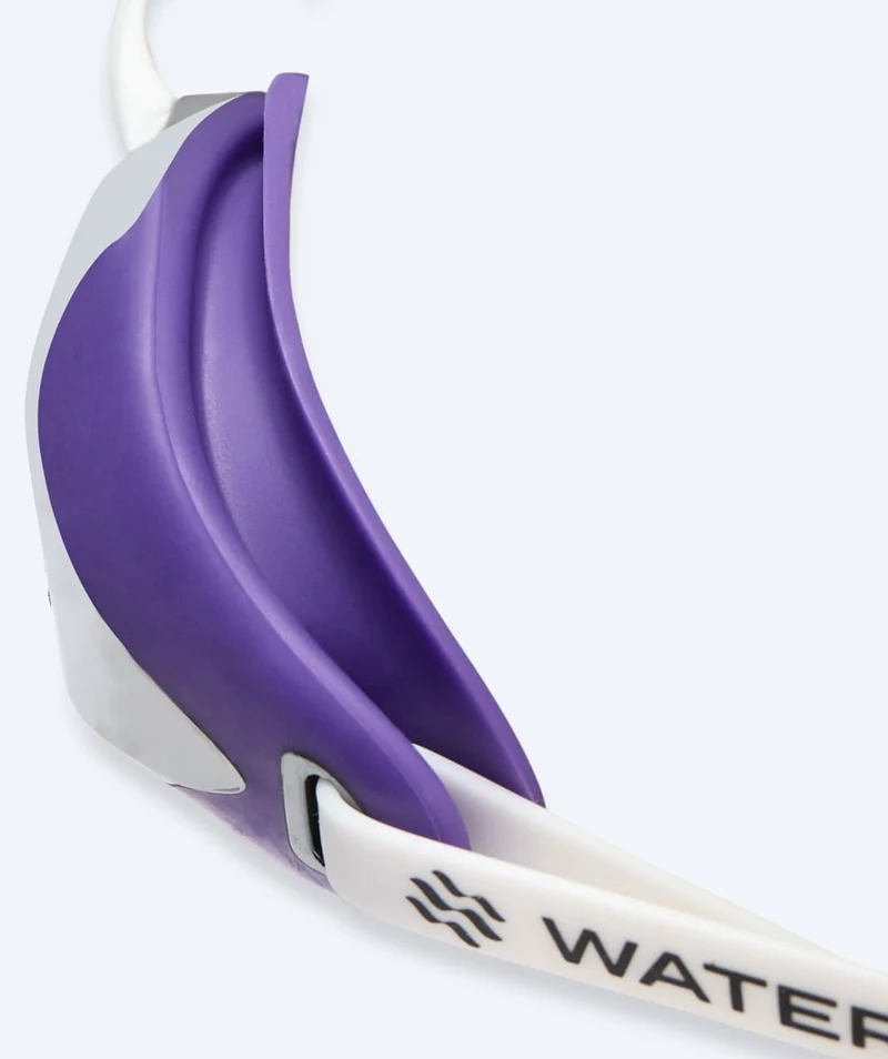 Watery Elite Schwimmbrillen - Poseidon Ultra Mirror - Lila/Silber