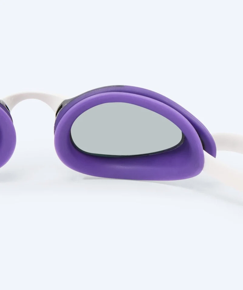 Watery Elite Schwimmbrillen - Poseidon Ultra Mirror - Lila/Silber