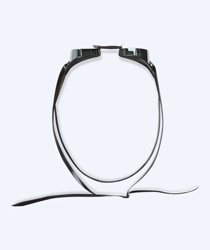 Watery Schwimmbrille - Proflex Swedish Mirror - Schwarz/Silber