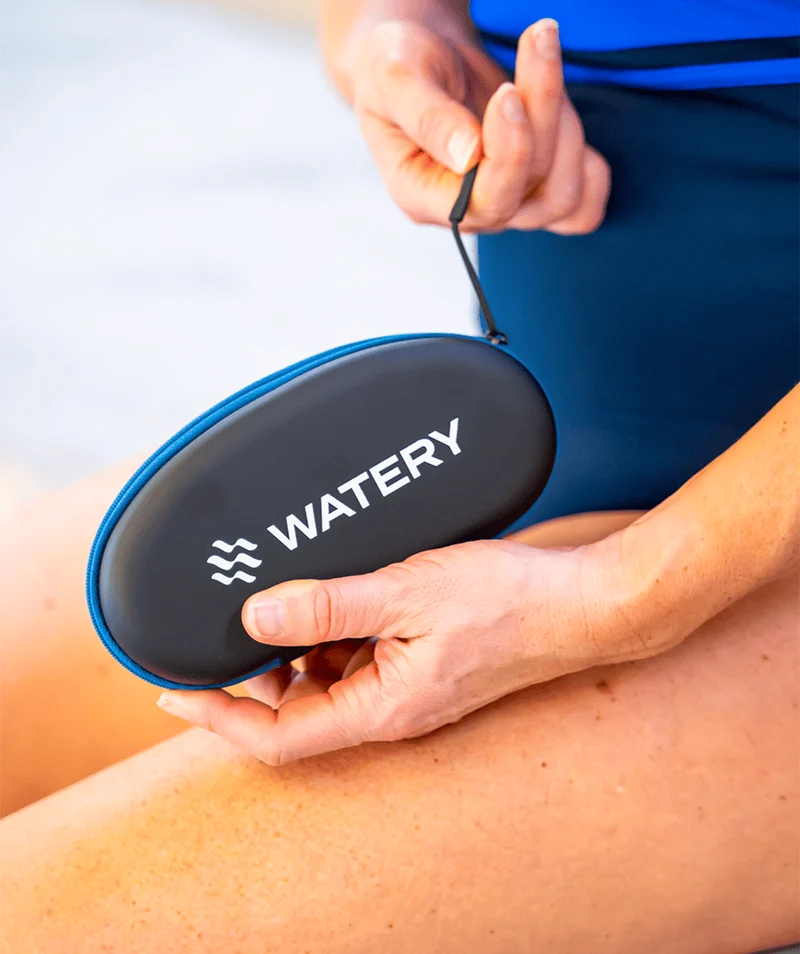 Watery Etui für Schwimmbrillen - Active - Dunkelblau