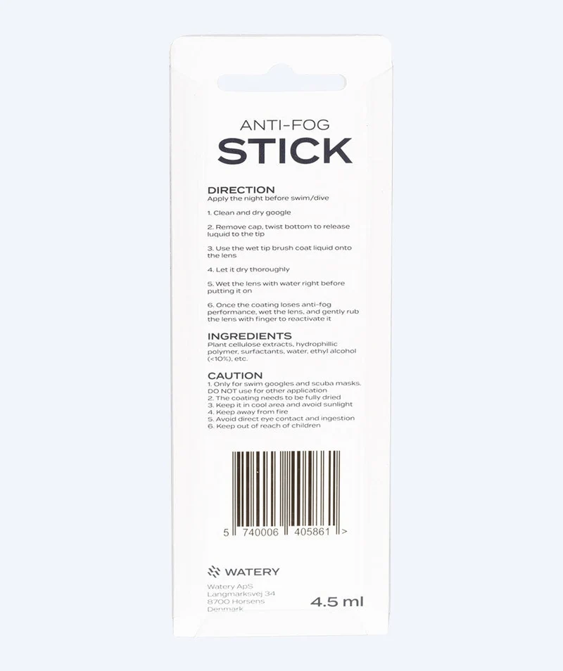 Watery Anti-Beschlag-Stift für Schwimmbrillen