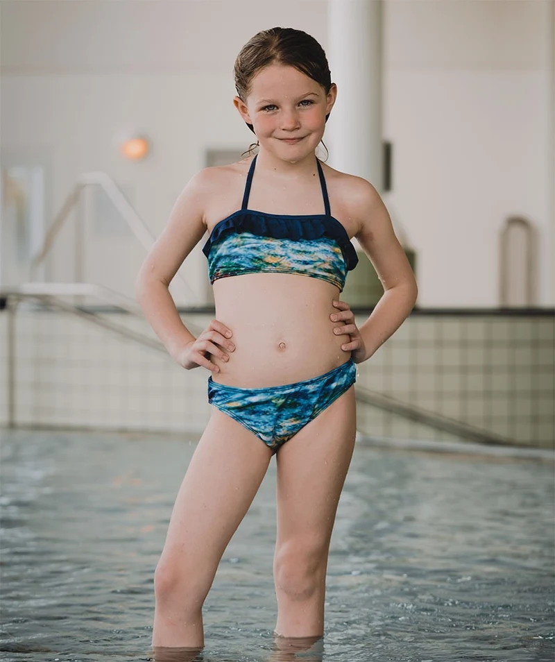 Watery Meerjungfrau Bikini für Kinder - Set - Rainbow Bloom