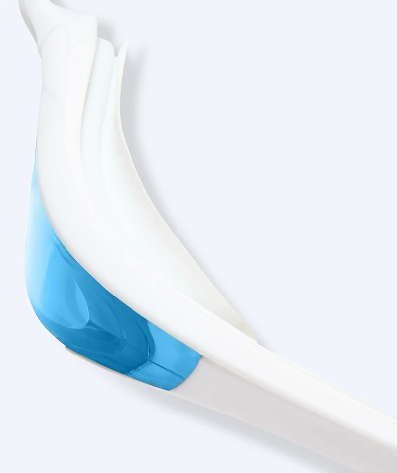 Watery Schwimmbrille - Instinct Elite Mirror - Weiß/Blau