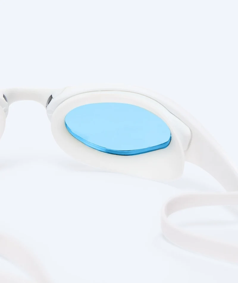 Watery Schwimmbrille - Instinct Elite Mirror - Weiß/Blau
