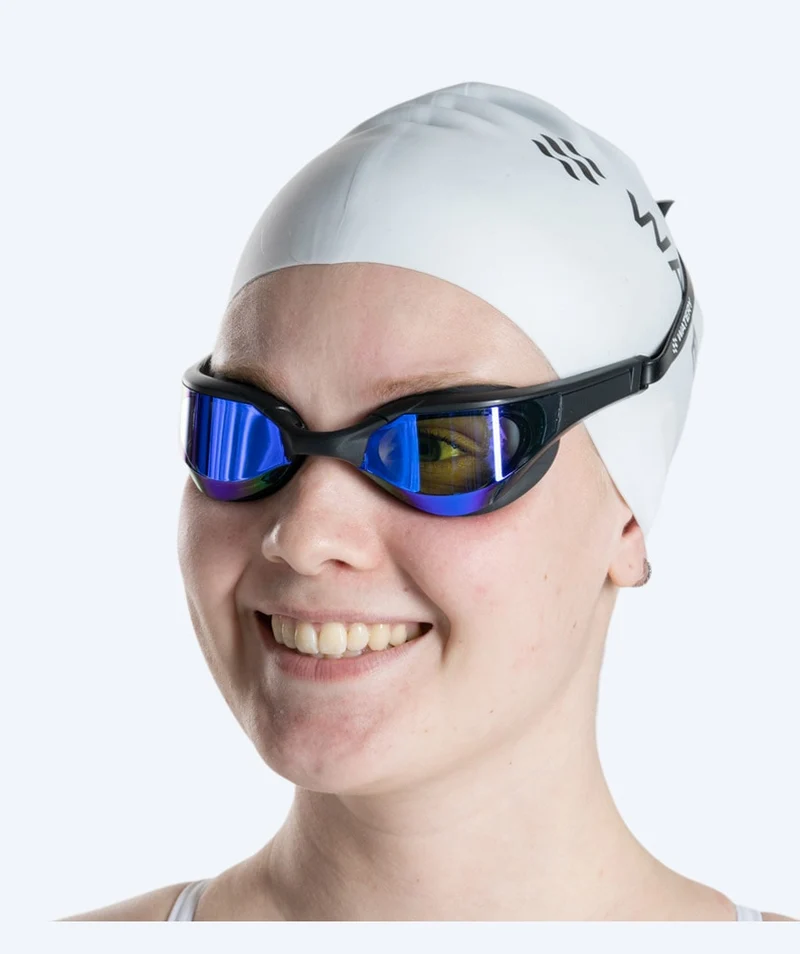Watery Schwimmbrille - Instinct Elite Mirror - Schwarz/Gold