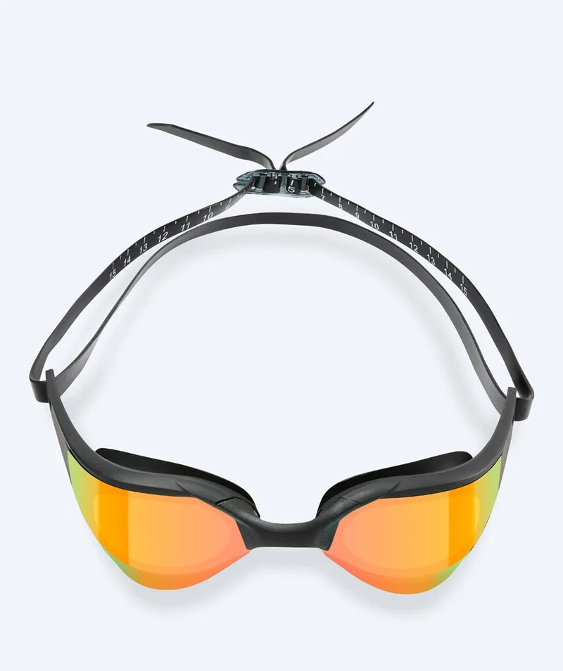 Watery Schwimmbrille - Instinct Elite Mirror - Schwarz/Gold