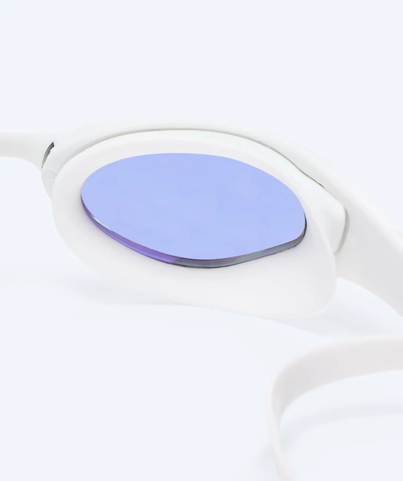 Watery Schwimmbrille - Instinct Elite Mirror - Weiß/Gold