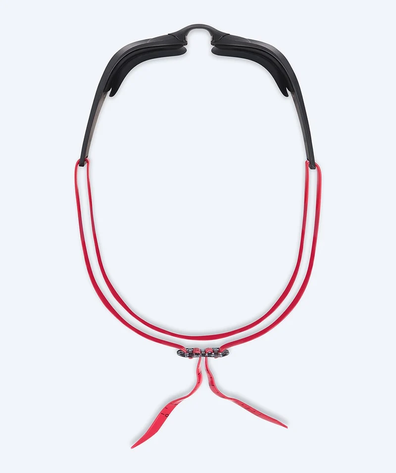 Watery Schwimmbrille - Instinct Elite Mirror - Rot/Silber