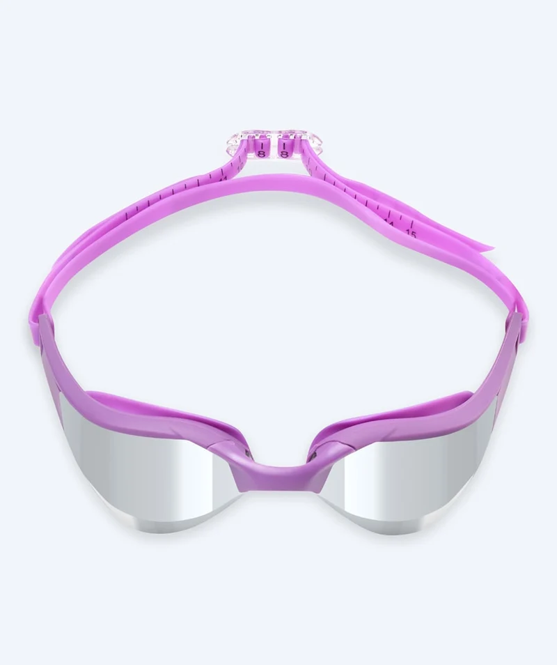 Watery Schwimmbrille - Instinct Elite Mirror - Lila/Silber