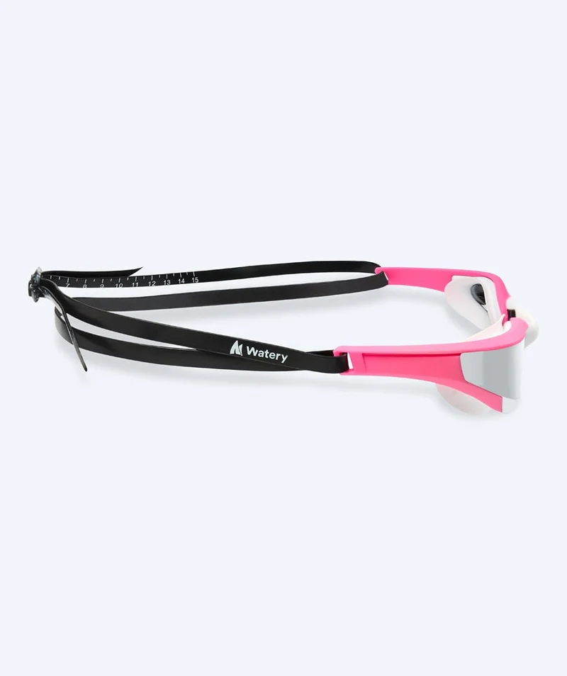 Watery Schwimmbrille - Instinct Elite Mirror - Rosa/Silber