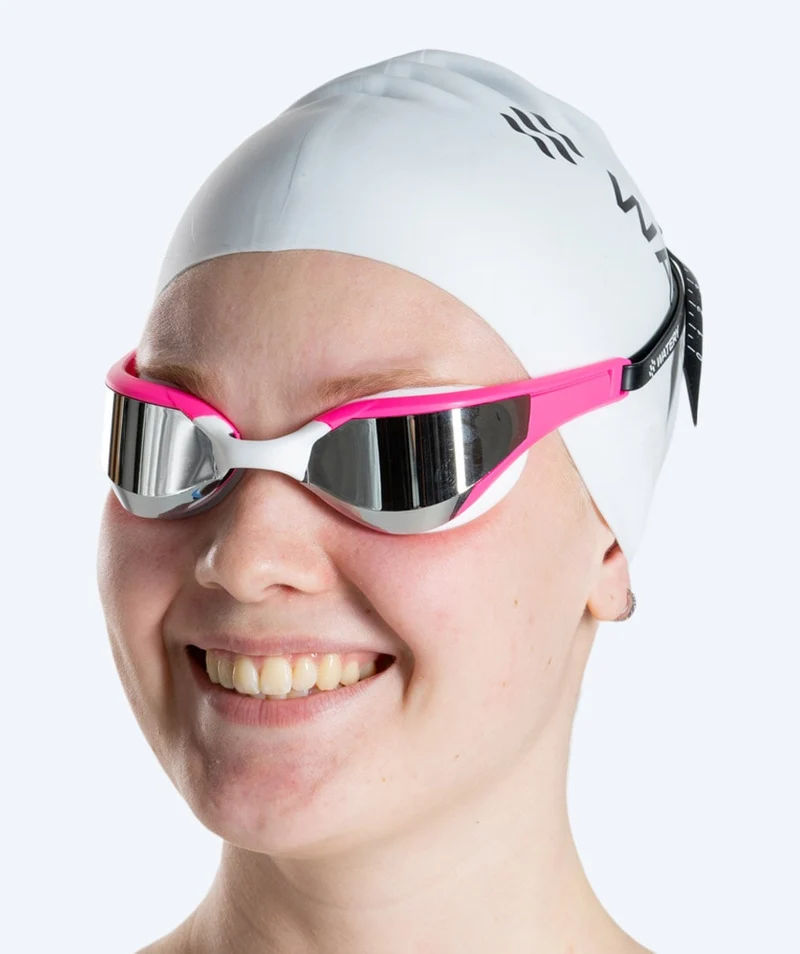 Watery Schwimmbrille - Instinct Elite Mirror - Rosa/Silber