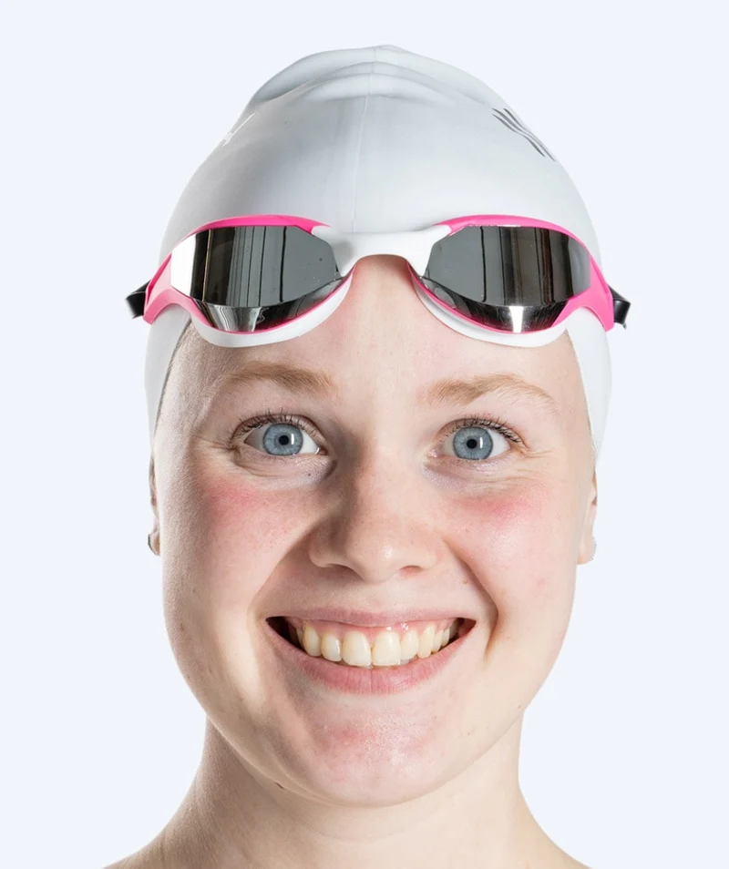 Watery Schwimmbrille - Instinct Elite Mirror - Rosa/Silber