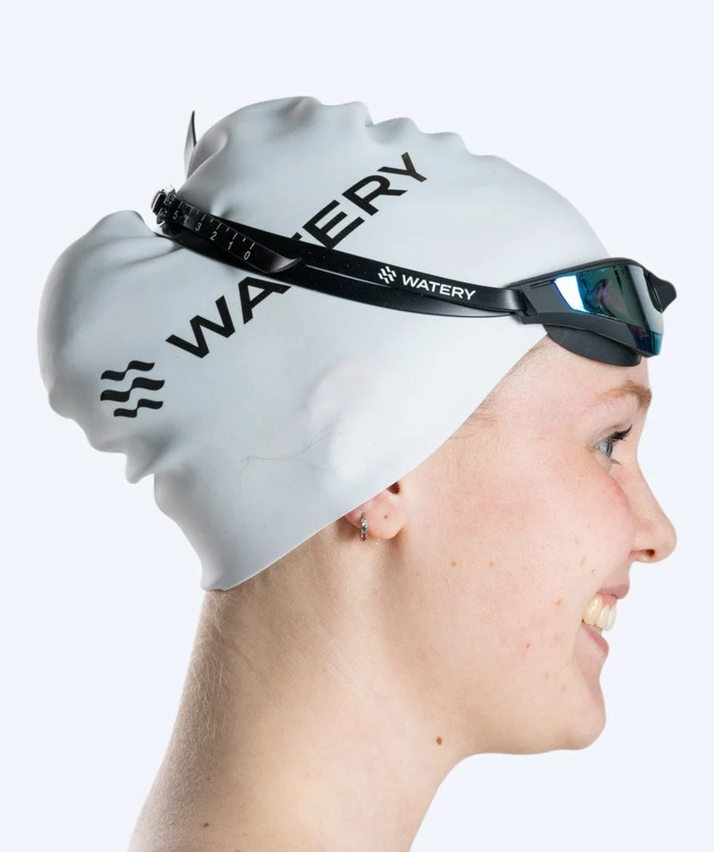 Watery Schwimmbrille - Instinct Ultra Mirror - Schwarz/Blau