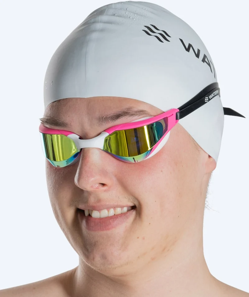 Watery Schwimmbrille - Instinct Ultra Mirror - Rosa/Gold