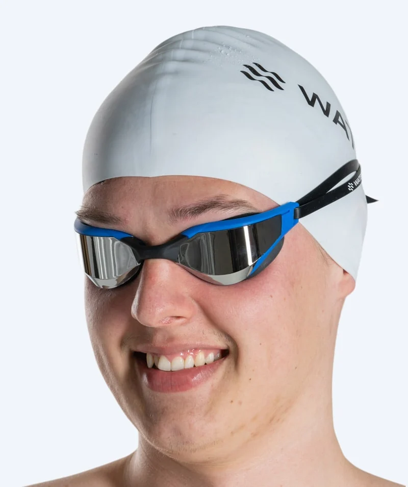 Watery Schwimmbrille - Instinct Ultra Mirror - Blau/Silber
