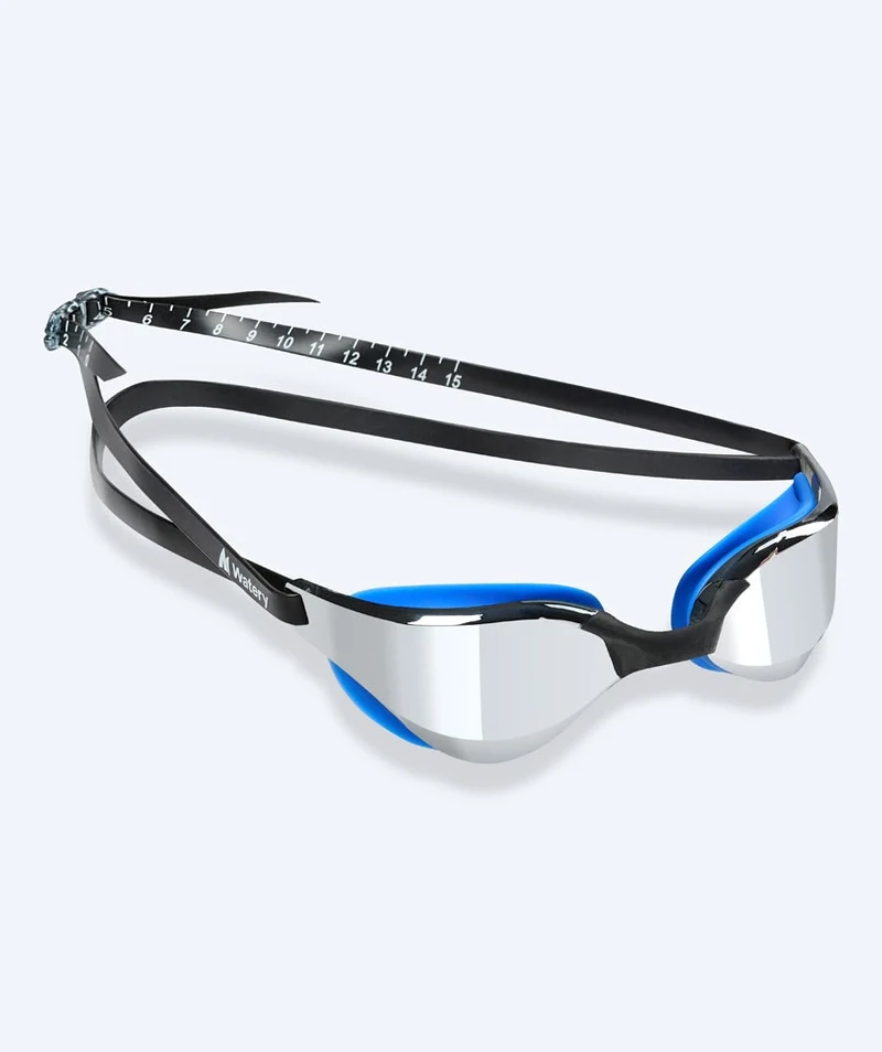 Watery Schwimmbrille - Instinct Ultra Mirror - Blau/Silber