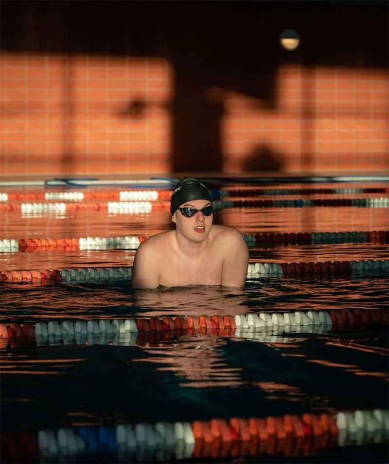 Watery Schwimmbrille - Instinct Ultra Mirror - Rot/Silber