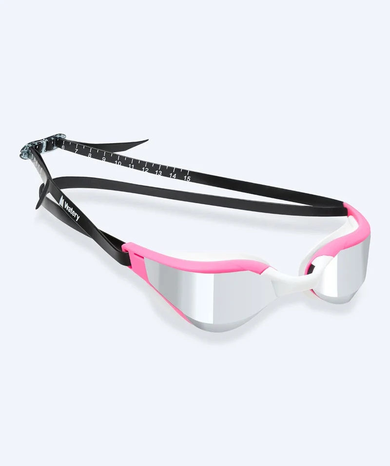 Watery Schwimmbrille - Instinct Ultra Mirror - Rosa/Silber