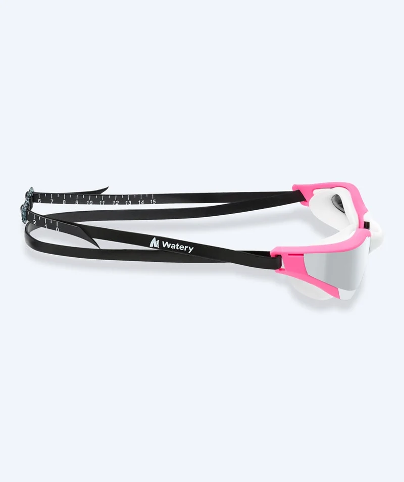Watery Schwimmbrille - Instinct Ultra Mirror - Rosa/Silber