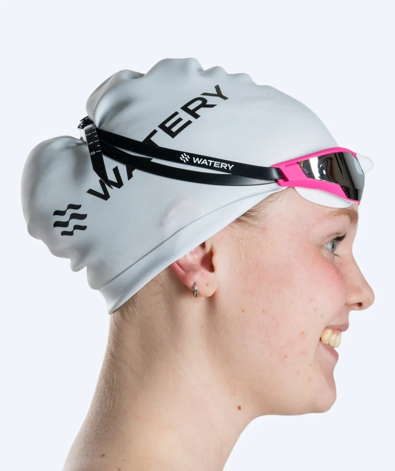 Watery Schwimmbrille - Instinct Ultra Mirror - Rosa/Silber
