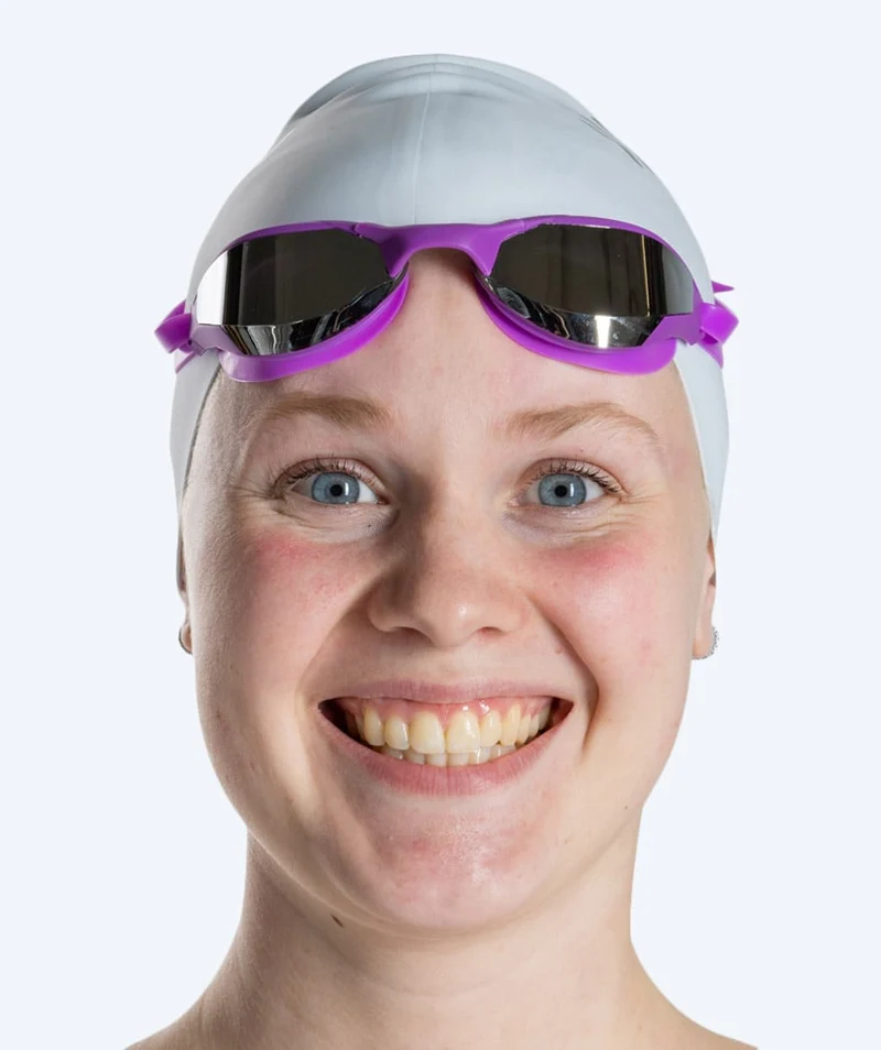 Watery Schwimmbrille - Instinct Ultra Mirror - Lila/Silber