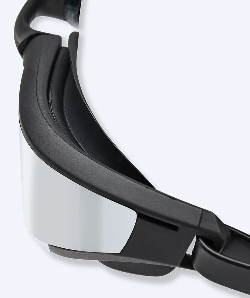 Watery Schwimmbrille - Instinct Ultra Mirror - Schwarz/Silber