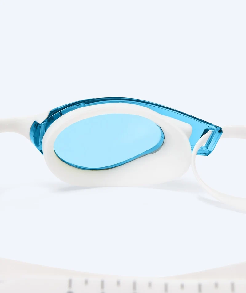 Watery Schwimmbrille - Instinct Mirror - Weiß/Blau