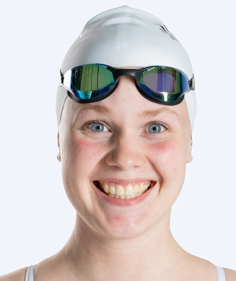 Watery Schwimmbrille - Instinct Mirror - Schwarz/Gold