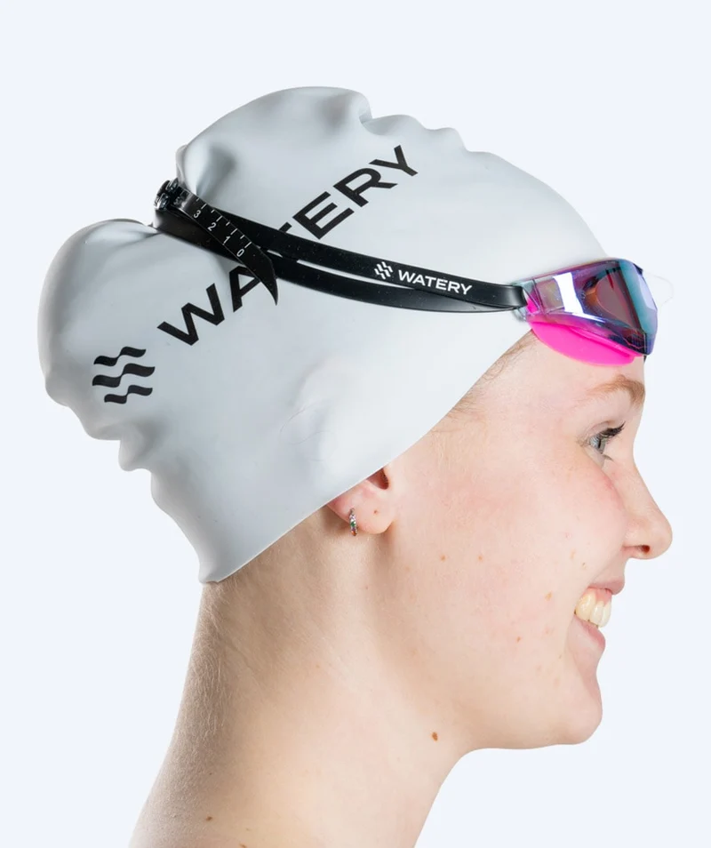 Watery Schwimmbrille - Instinct Mirror - Rosa/Gold