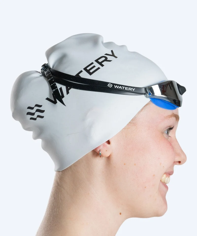 Watery Schwimmbrille - Instinct Mirror - Blau/Silber
