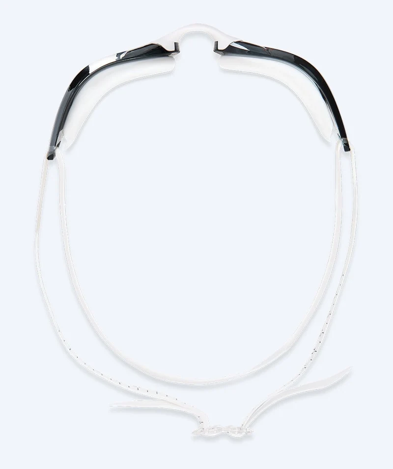 Watery Schwimmbrille - Instinct Mirror - Weiß/Silber