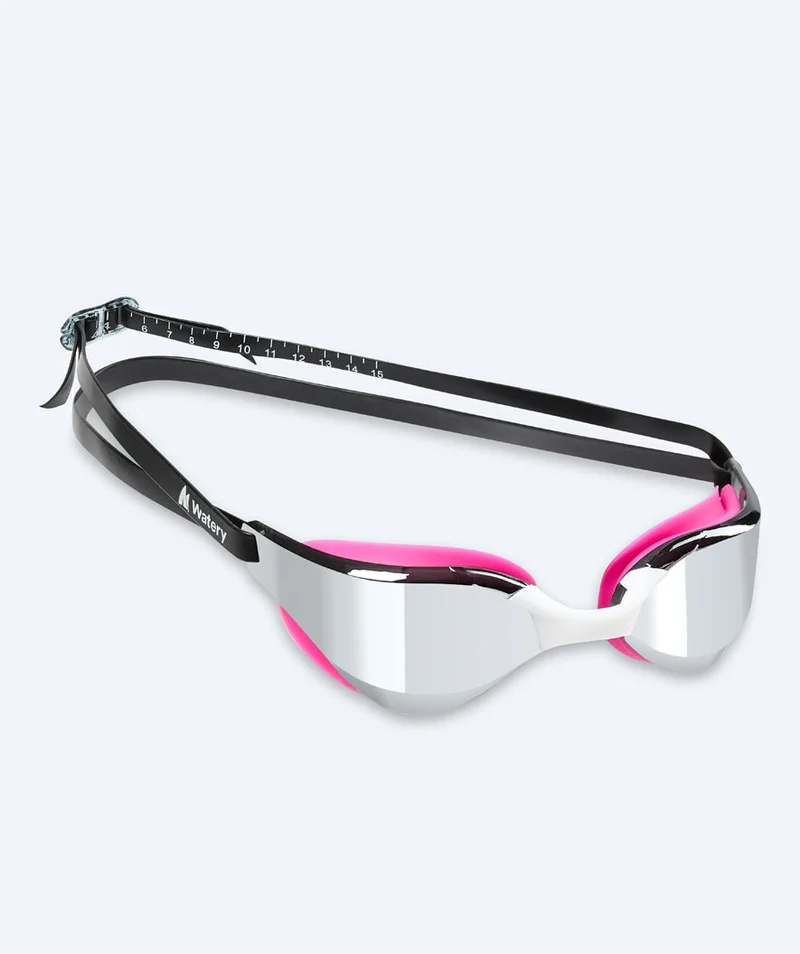 Watery Schwimmbrille - Instinct Mirror - Rosa/Silber